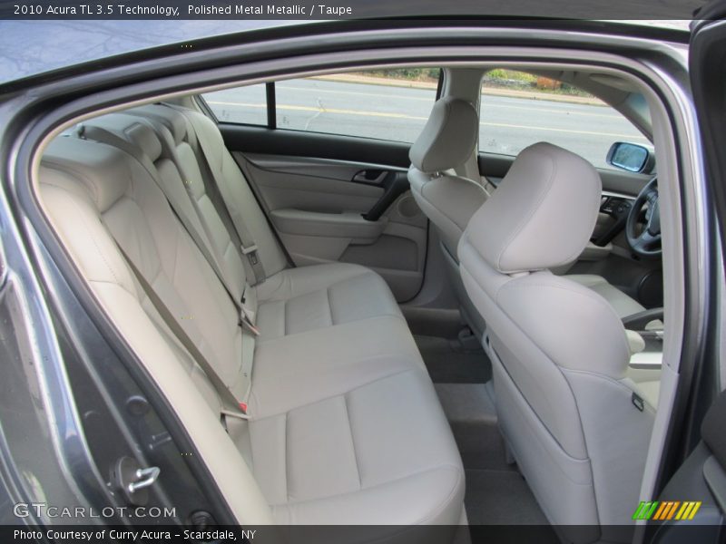 Polished Metal Metallic / Taupe 2010 Acura TL 3.5 Technology