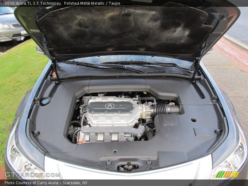 Polished Metal Metallic / Taupe 2010 Acura TL 3.5 Technology