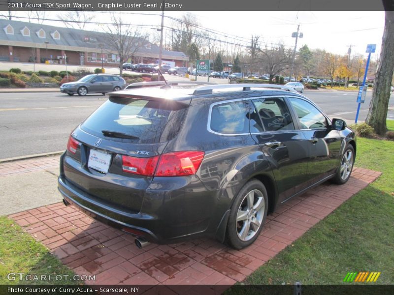 Graphite Luster Pearl / Ebony 2011 Acura TSX Sport Wagon