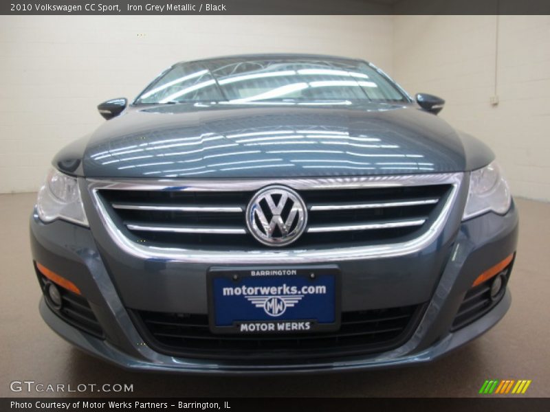 Iron Grey Metallic / Black 2010 Volkswagen CC Sport