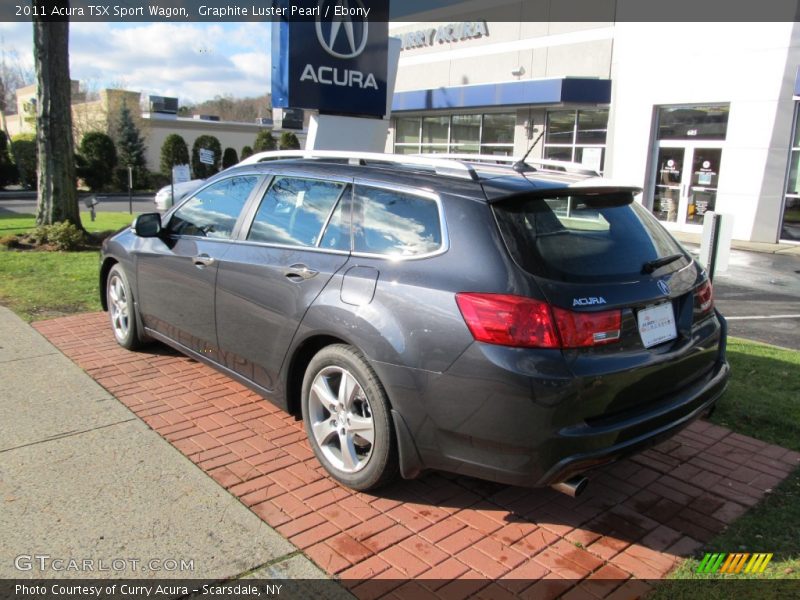 Graphite Luster Pearl / Ebony 2011 Acura TSX Sport Wagon
