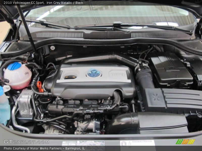 Iron Grey Metallic / Black 2010 Volkswagen CC Sport
