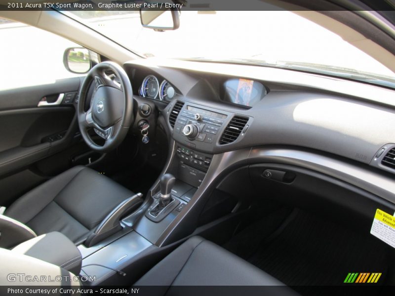 Graphite Luster Pearl / Ebony 2011 Acura TSX Sport Wagon