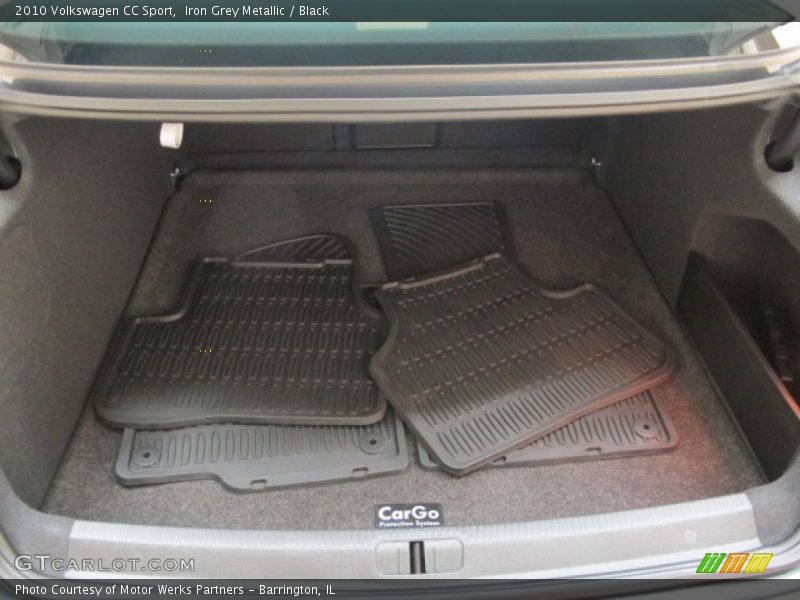 Iron Grey Metallic / Black 2010 Volkswagen CC Sport