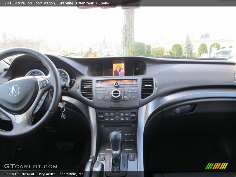 Dashboard of 2011 TSX Sport Wagon
