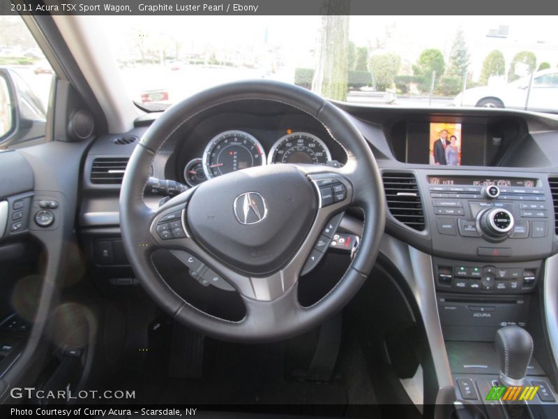 Dashboard of 2011 TSX Sport Wagon