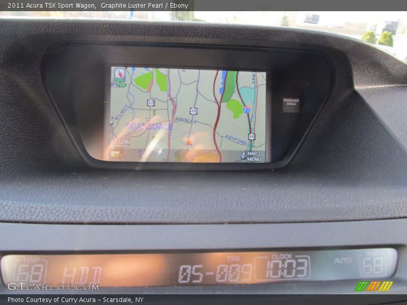 Navigation of 2011 TSX Sport Wagon