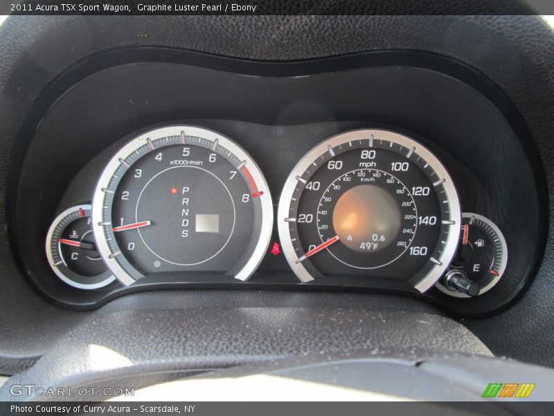  2011 TSX Sport Wagon Sport Wagon Gauges