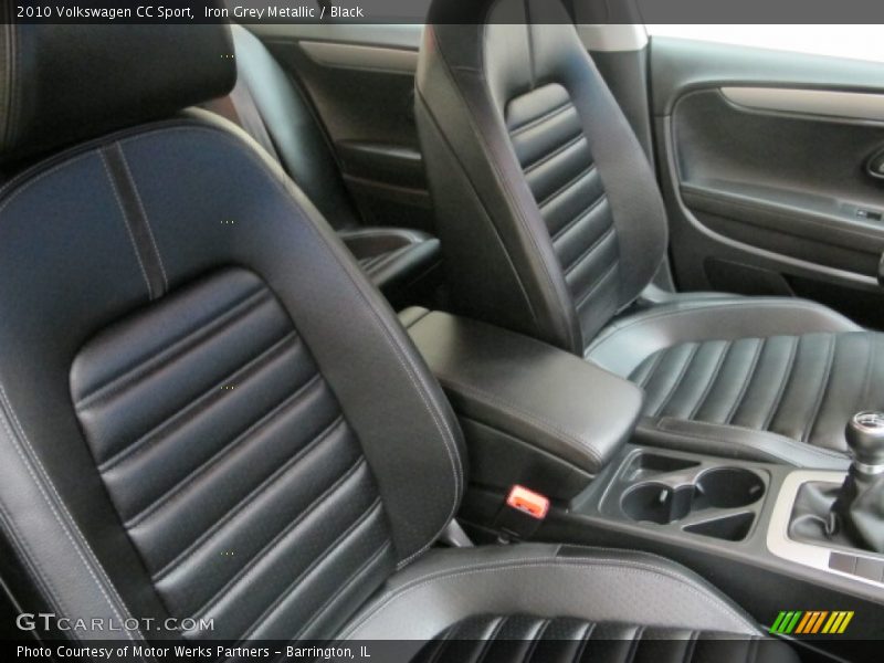 Iron Grey Metallic / Black 2010 Volkswagen CC Sport
