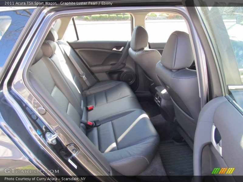Graphite Luster Pearl / Ebony 2011 Acura TSX Sport Wagon