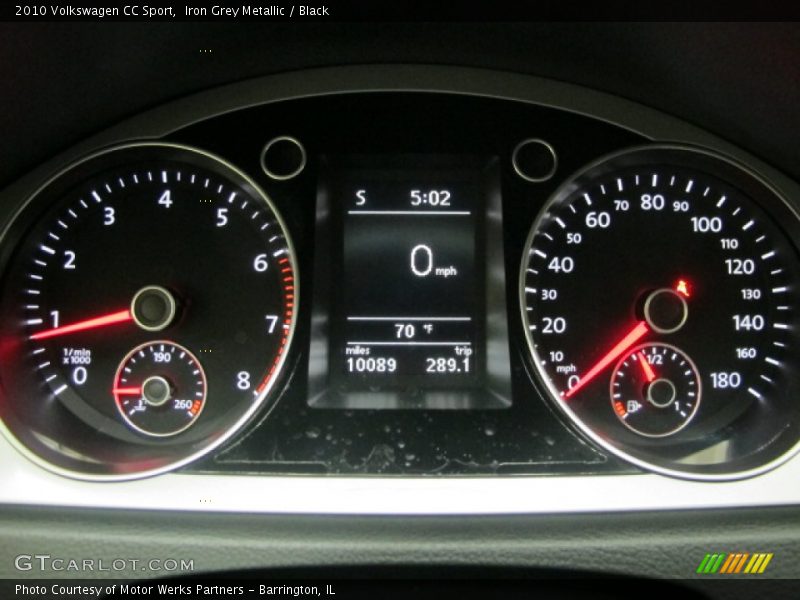  2010 CC Sport Sport Gauges