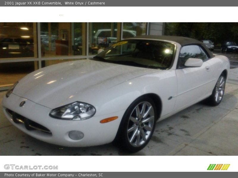 White Onyx / Cashmere 2001 Jaguar XK XK8 Convertible