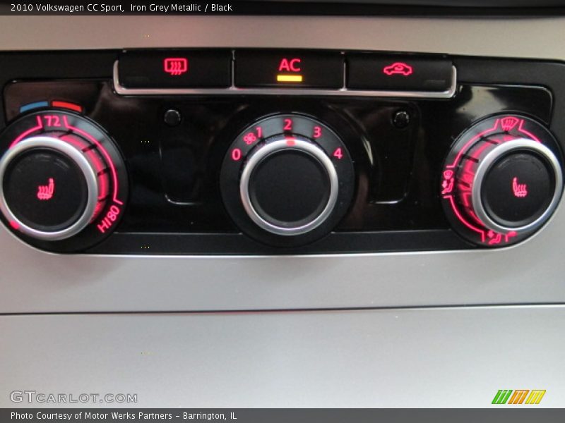 Controls of 2010 CC Sport