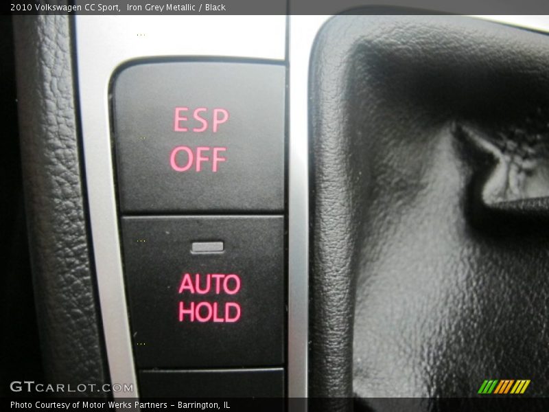 Iron Grey Metallic / Black 2010 Volkswagen CC Sport