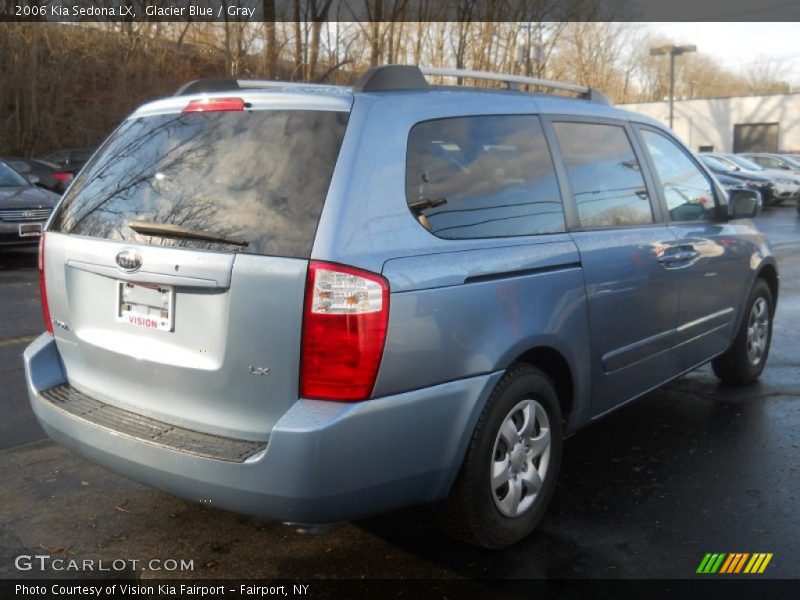 Glacier Blue / Gray 2006 Kia Sedona LX