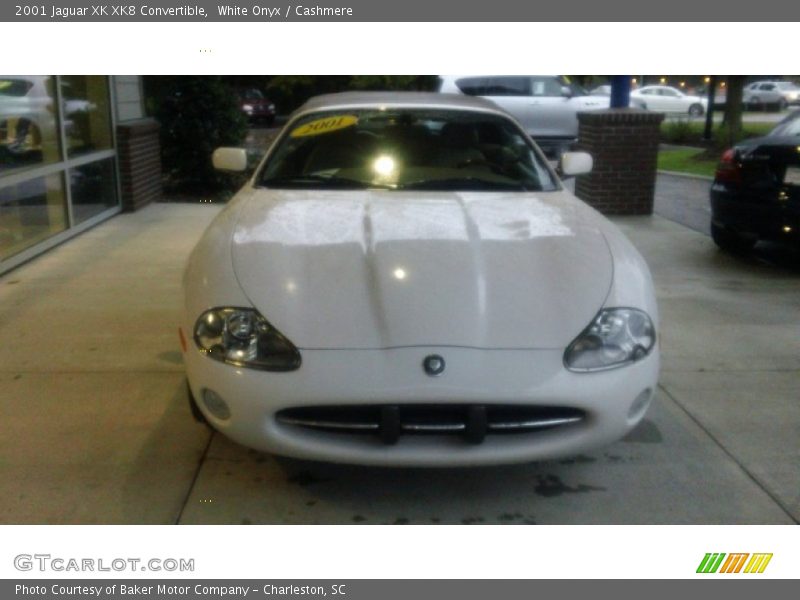 White Onyx / Cashmere 2001 Jaguar XK XK8 Convertible