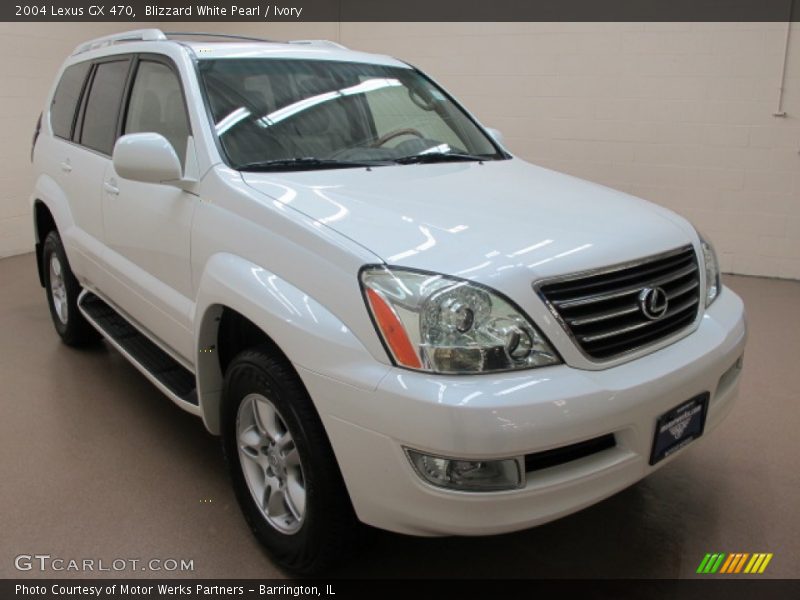 Blizzard White Pearl / Ivory 2004 Lexus GX 470