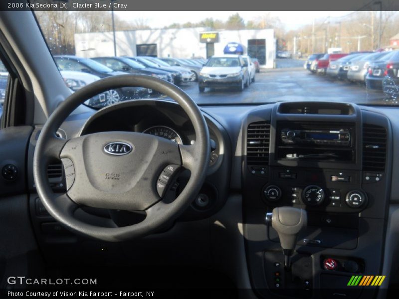 Glacier Blue / Gray 2006 Kia Sedona LX