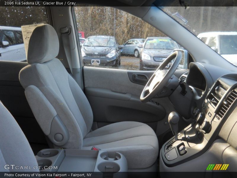 Glacier Blue / Gray 2006 Kia Sedona LX