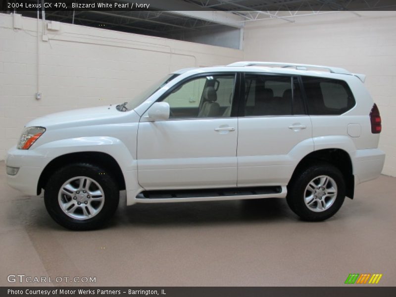 Blizzard White Pearl / Ivory 2004 Lexus GX 470