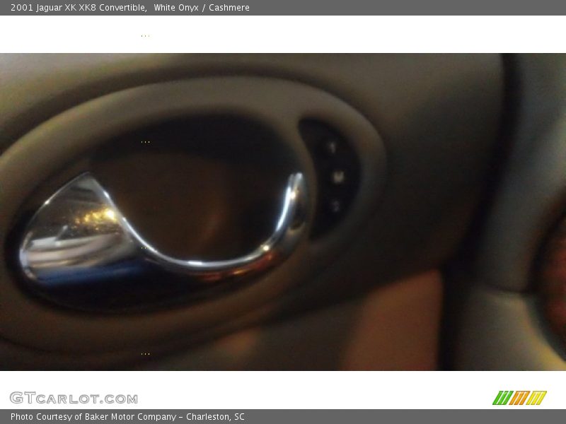 White Onyx / Cashmere 2001 Jaguar XK XK8 Convertible