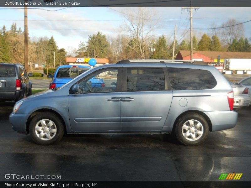 Glacier Blue / Gray 2006 Kia Sedona LX