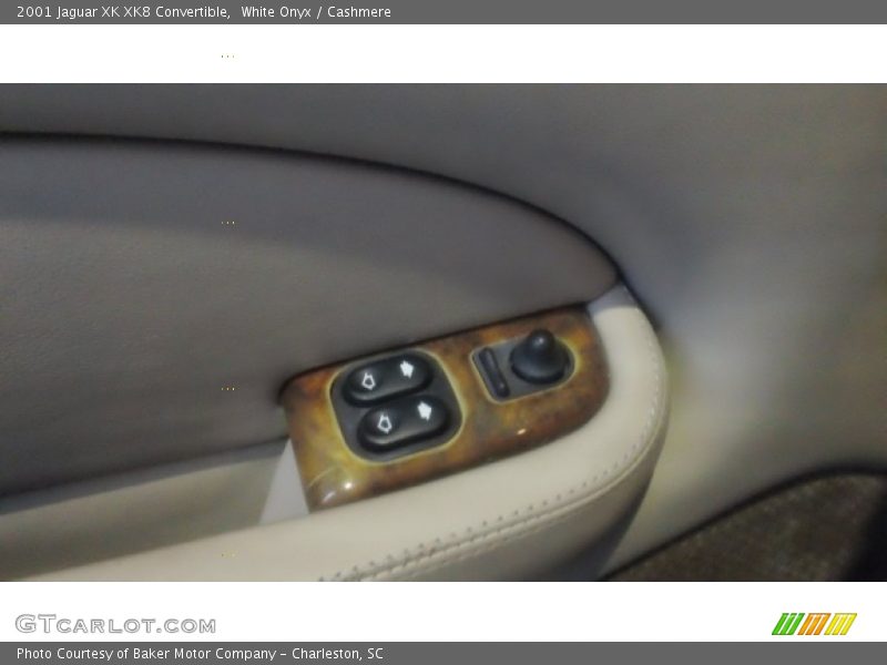 White Onyx / Cashmere 2001 Jaguar XK XK8 Convertible