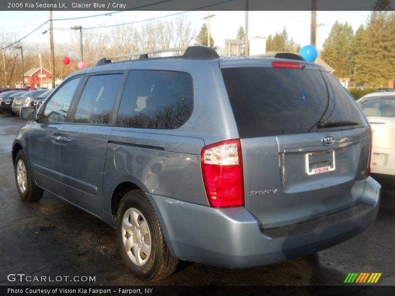 Glacier Blue / Gray 2006 Kia Sedona LX