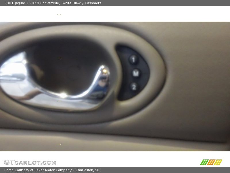 White Onyx / Cashmere 2001 Jaguar XK XK8 Convertible