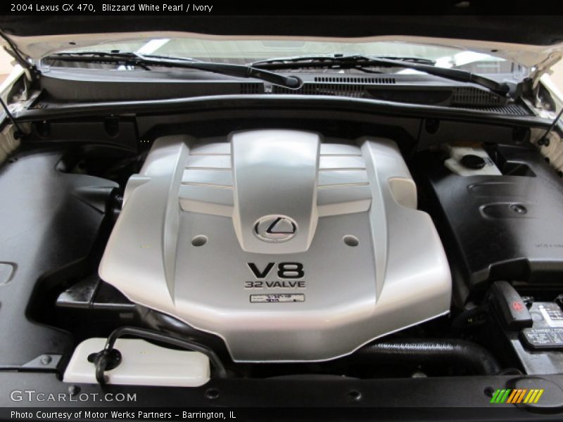 Blizzard White Pearl / Ivory 2004 Lexus GX 470