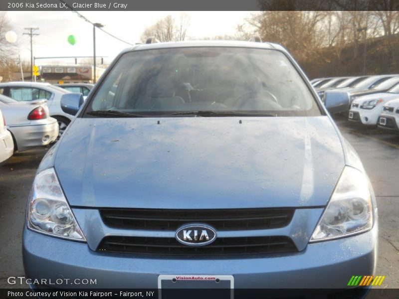 Glacier Blue / Gray 2006 Kia Sedona LX