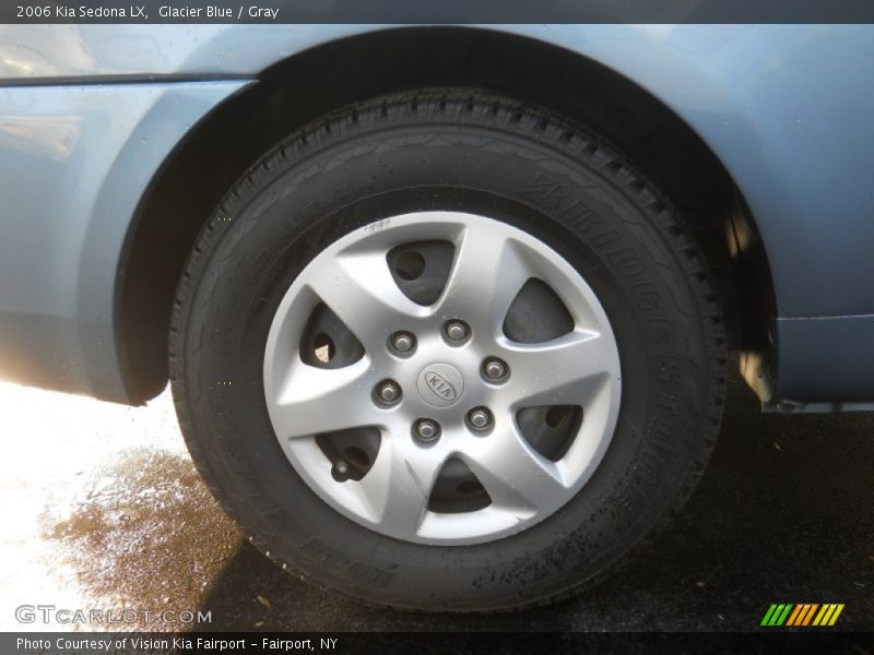 Glacier Blue / Gray 2006 Kia Sedona LX