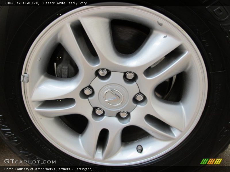 Blizzard White Pearl / Ivory 2004 Lexus GX 470