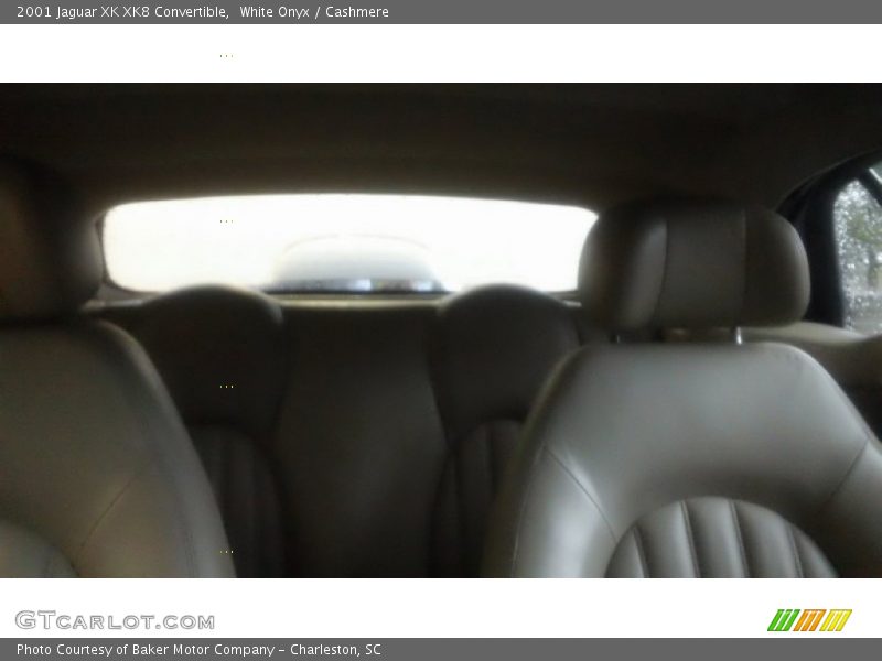 White Onyx / Cashmere 2001 Jaguar XK XK8 Convertible