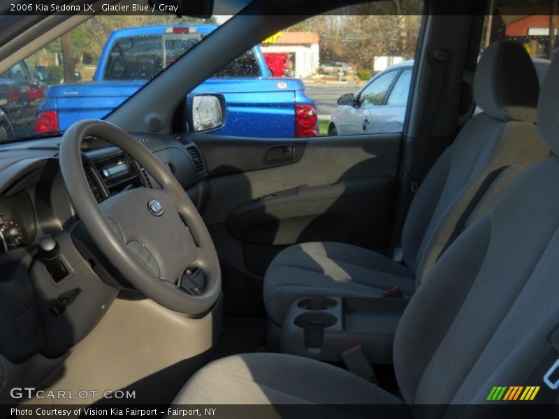 Glacier Blue / Gray 2006 Kia Sedona LX