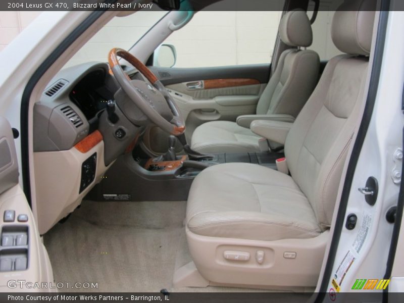 Blizzard White Pearl / Ivory 2004 Lexus GX 470