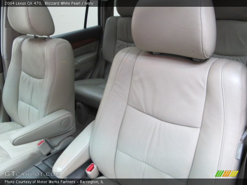 Blizzard White Pearl / Ivory 2004 Lexus GX 470