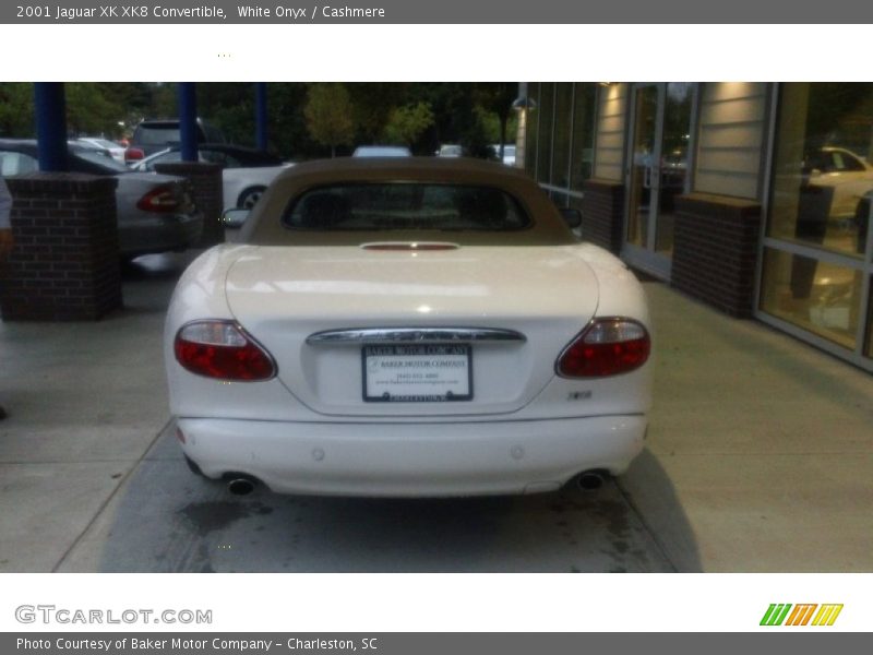 White Onyx / Cashmere 2001 Jaguar XK XK8 Convertible