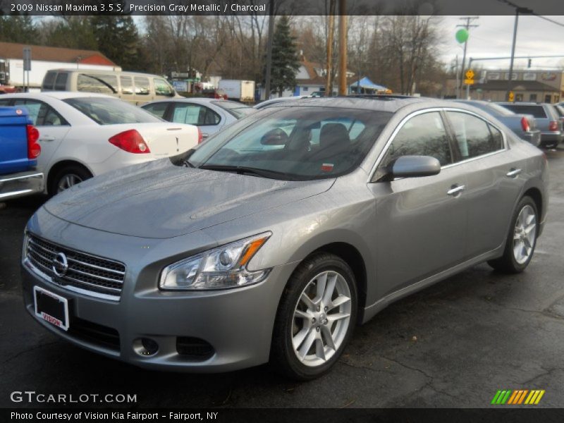 Precision Gray Metallic / Charcoal 2009 Nissan Maxima 3.5 S