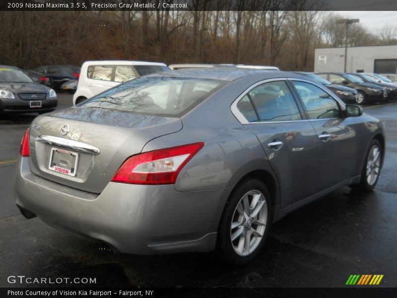 Precision Gray Metallic / Charcoal 2009 Nissan Maxima 3.5 S
