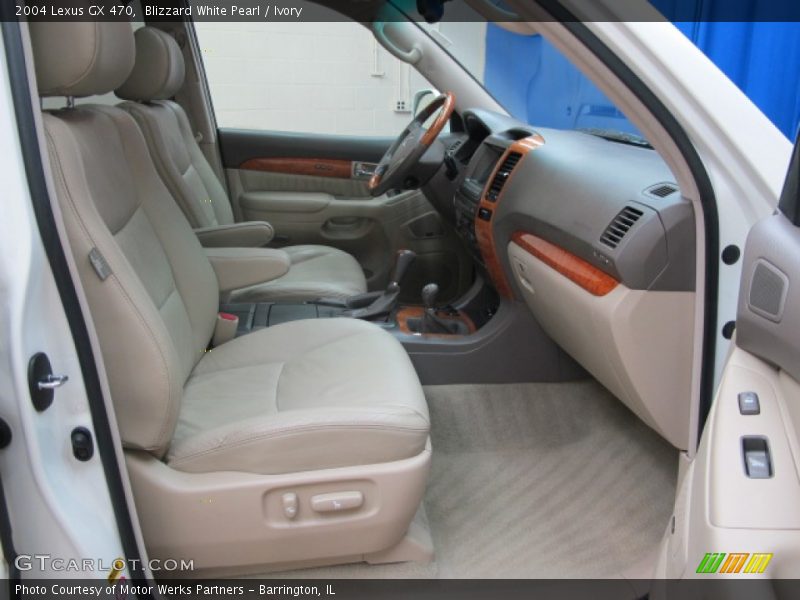 Blizzard White Pearl / Ivory 2004 Lexus GX 470