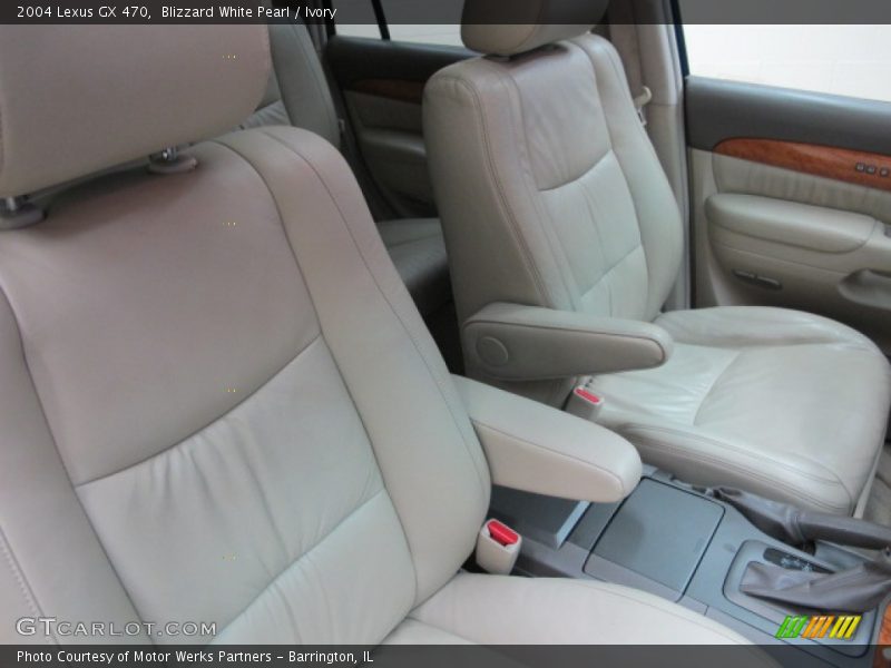 Blizzard White Pearl / Ivory 2004 Lexus GX 470