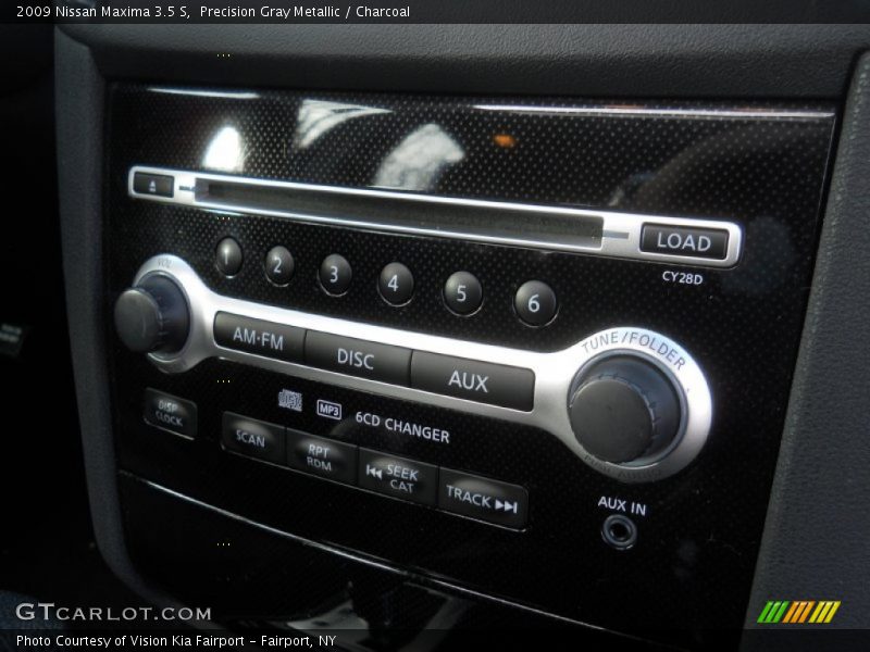 Precision Gray Metallic / Charcoal 2009 Nissan Maxima 3.5 S