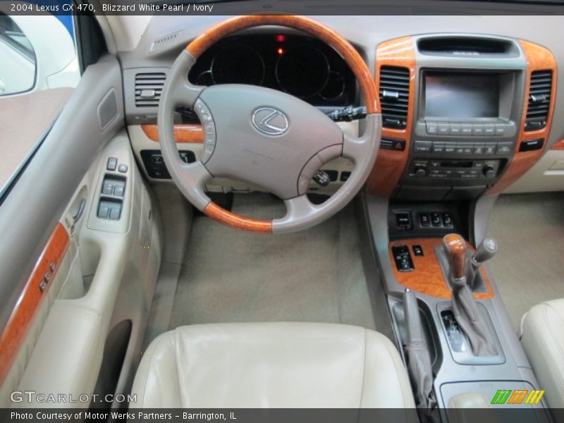 Blizzard White Pearl / Ivory 2004 Lexus GX 470
