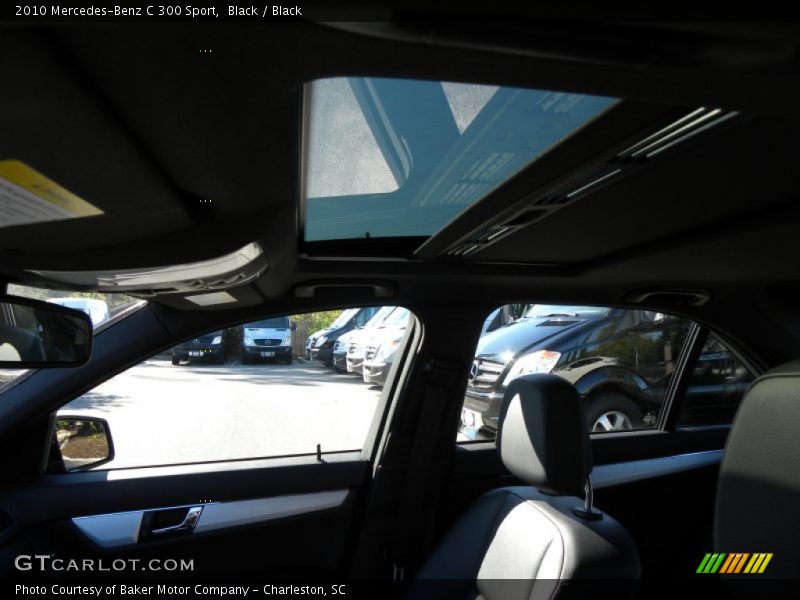 Black / Black 2010 Mercedes-Benz C 300 Sport