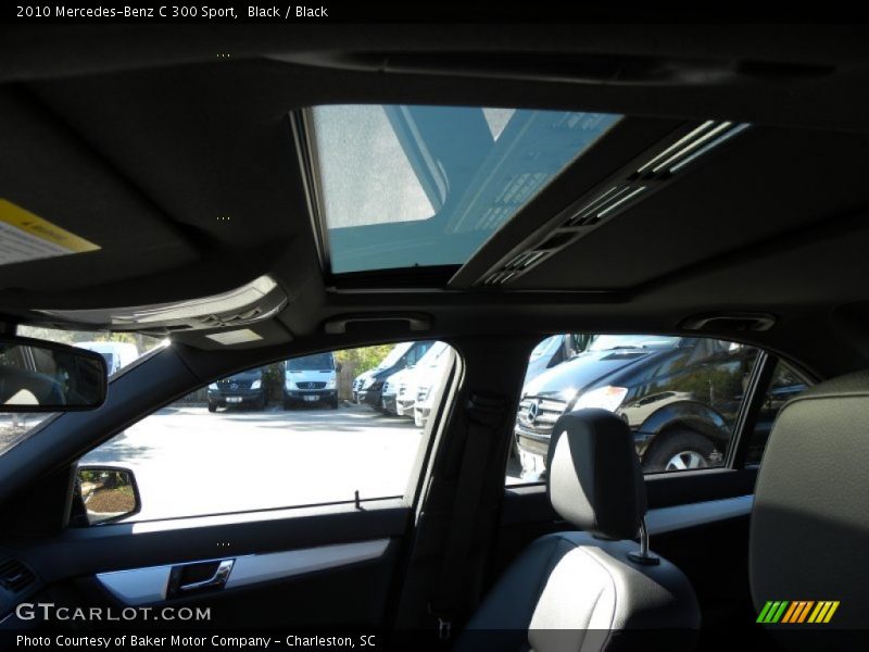 Black / Black 2010 Mercedes-Benz C 300 Sport