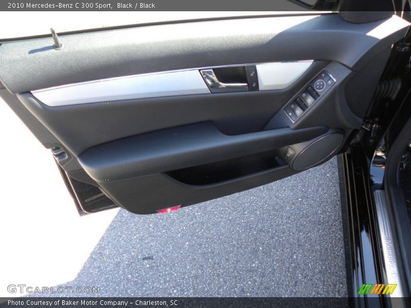 Black / Black 2010 Mercedes-Benz C 300 Sport