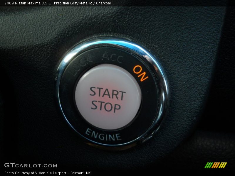 Precision Gray Metallic / Charcoal 2009 Nissan Maxima 3.5 S