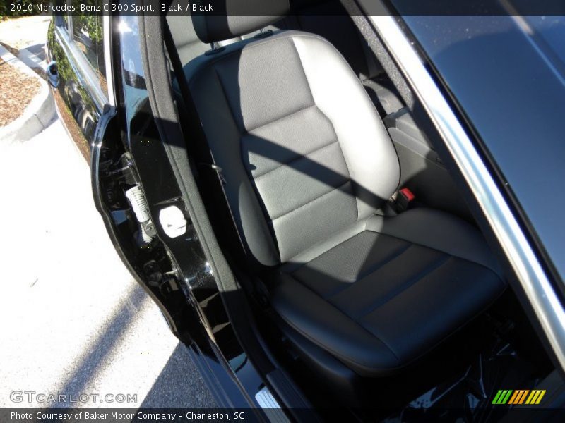 Black / Black 2010 Mercedes-Benz C 300 Sport