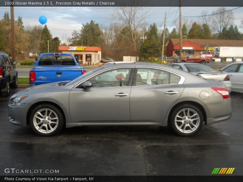 Precision Gray Metallic / Charcoal 2009 Nissan Maxima 3.5 S